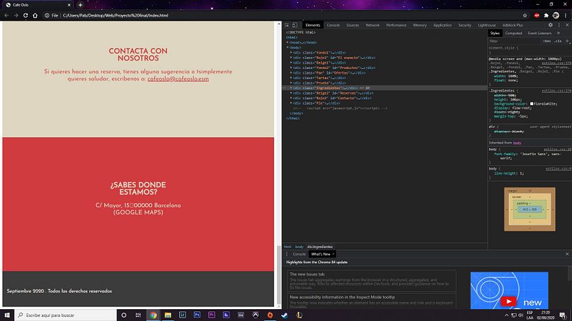 Mi Proyecto del curso: Introducción al Desarrollo Web Responsive con HTML y CSS 9