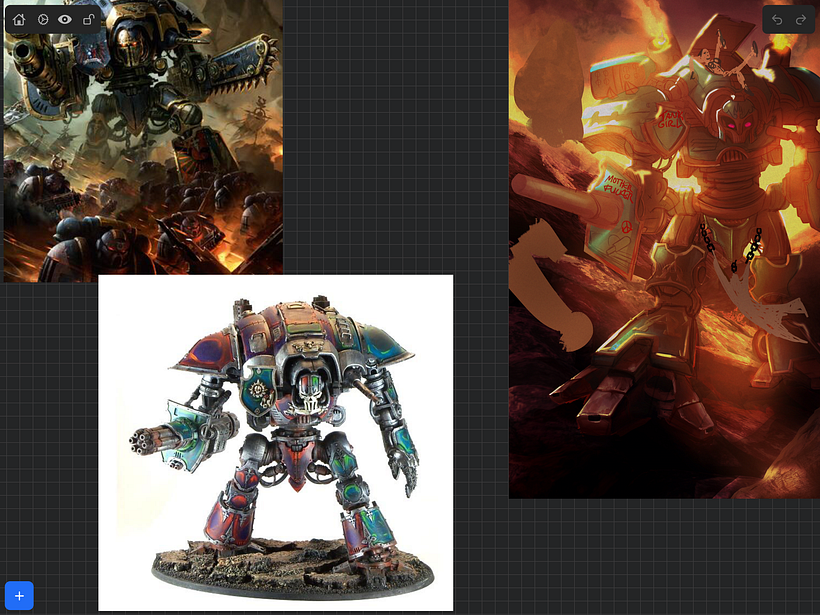 Este es una pantallazo del programa VizRef para ipadpro