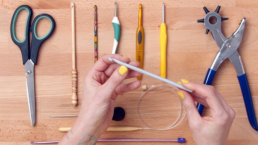 Materiais essenciais para se iniciar no crochê 3