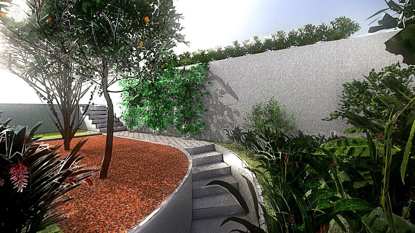 SketchUp com pintura digital no Photoshop