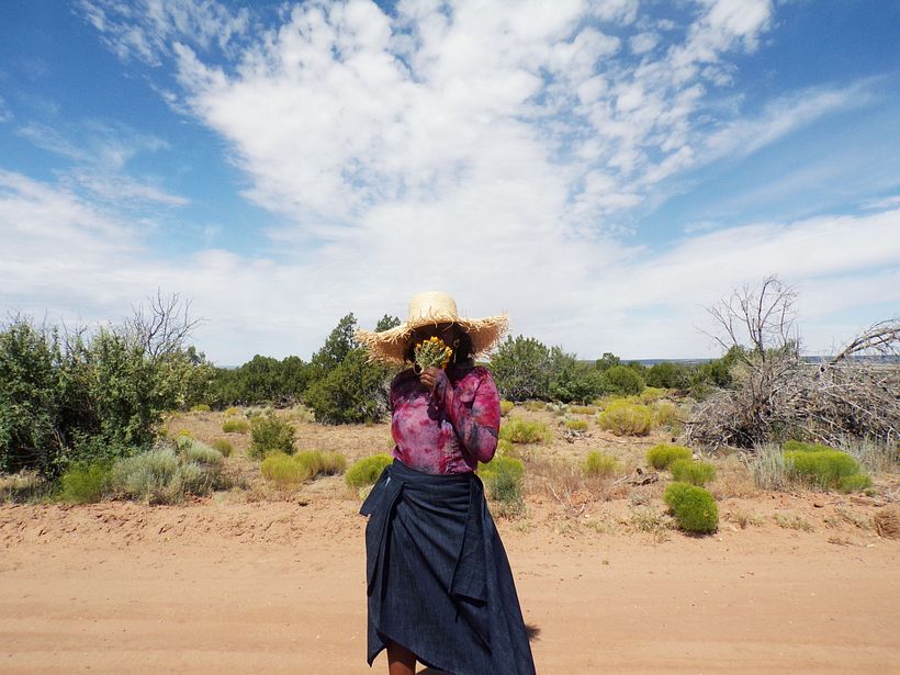 My project in Textile Dyeing with Natural Pigments course 1