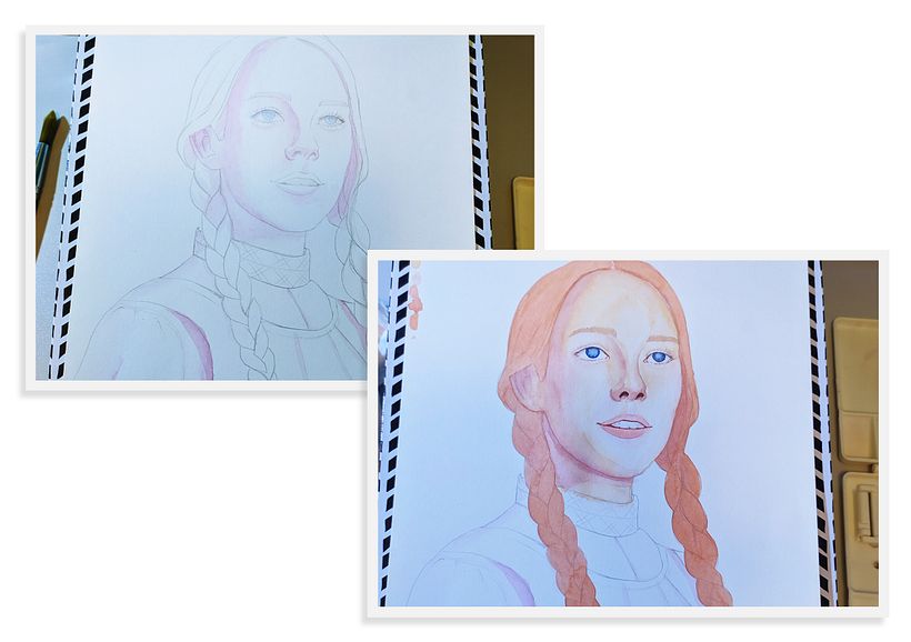 Inicio da Pintura | Beginning of Painting