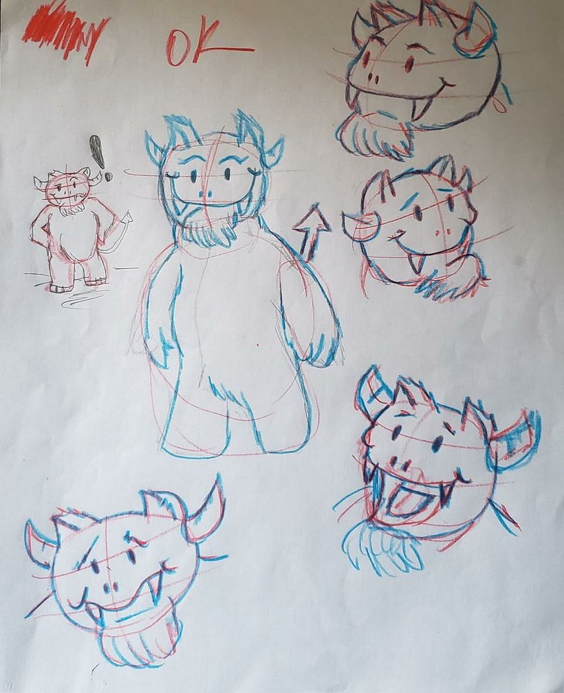 Mi Proyecto del curso: Fábrica de personajes ilustrados 2