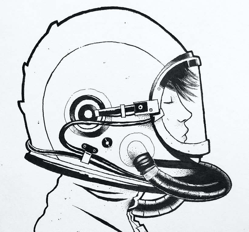 Character Design - Aircraft pilot girl 1