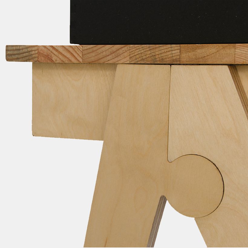 Designer Daniel Romero uses a CNC flat bed router to create sustainable furniture