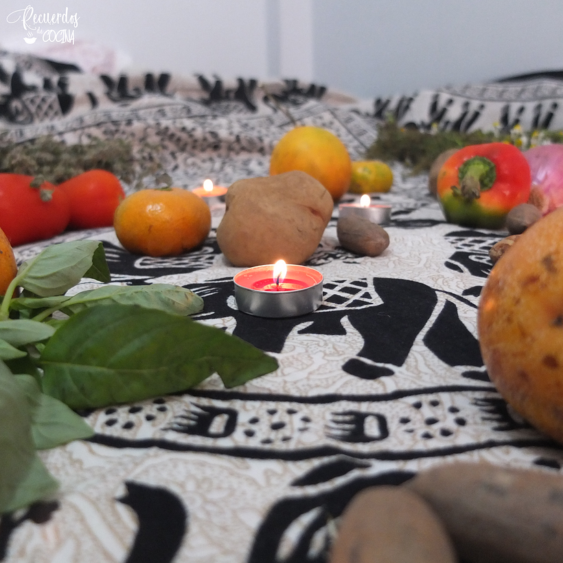 Siempre es bueno agradecer a la tierra por sus frutos y los ancestros por sus saberes y sabores.