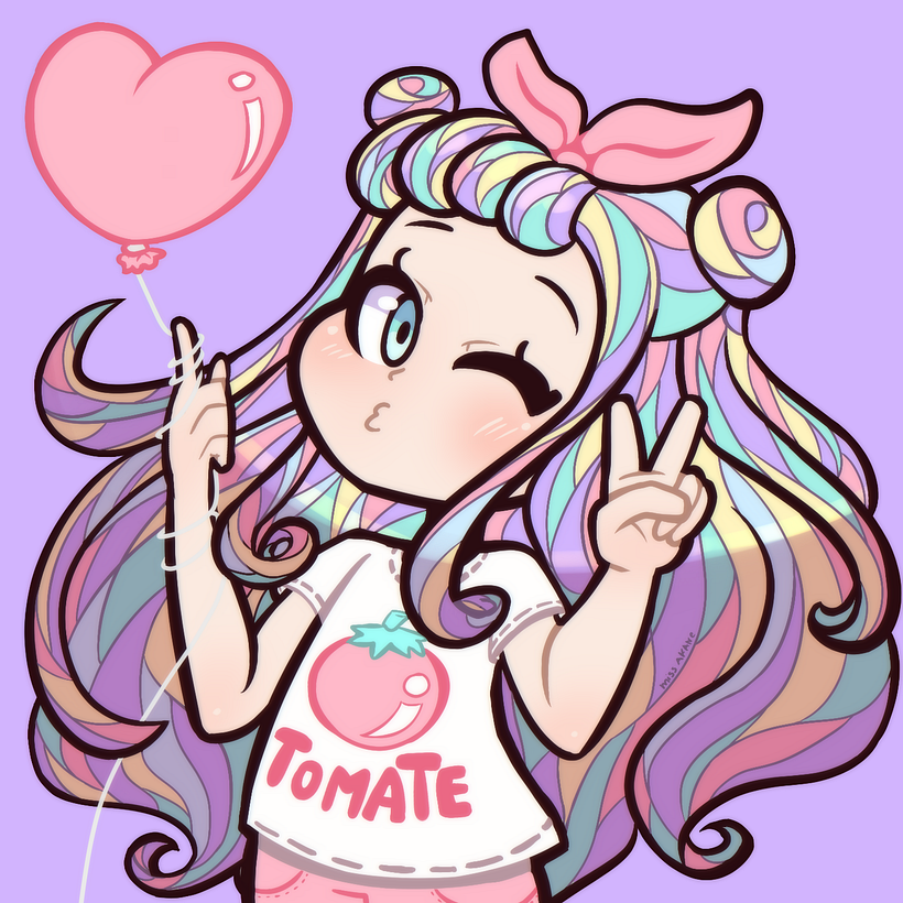 Fue un pedido de una prima, me sirvió de practica para mejorar mi estilo de dibujo