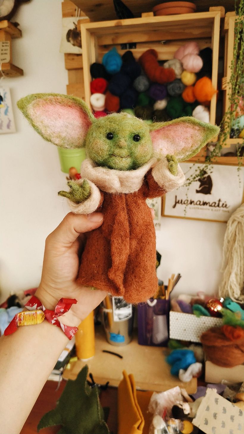 Bebé Yoda pasó a visitarnos