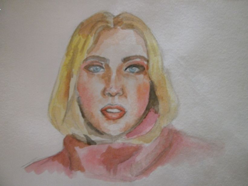 Mi Proyecto del curso: Cuaderno de retratos en acuarela 2