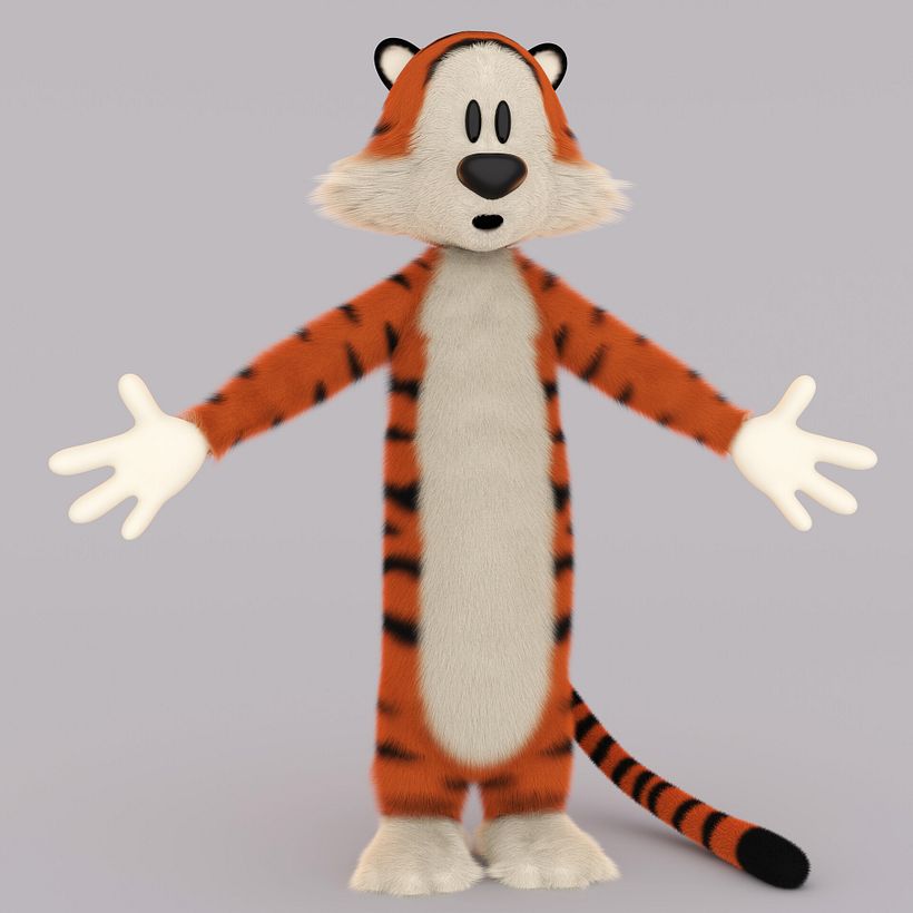 Meu projeto do curso: Criação de pelo 3D com o XGen do Maya -1