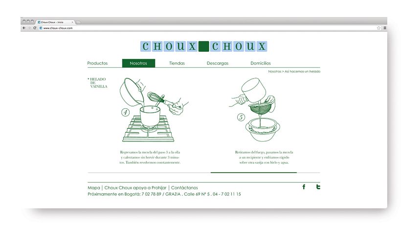 Diseño sitio web