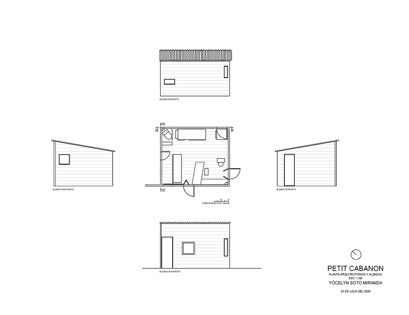 Mi Proyecto del curso: Introducción al dibujo arquitectónico en AutoCAD 2