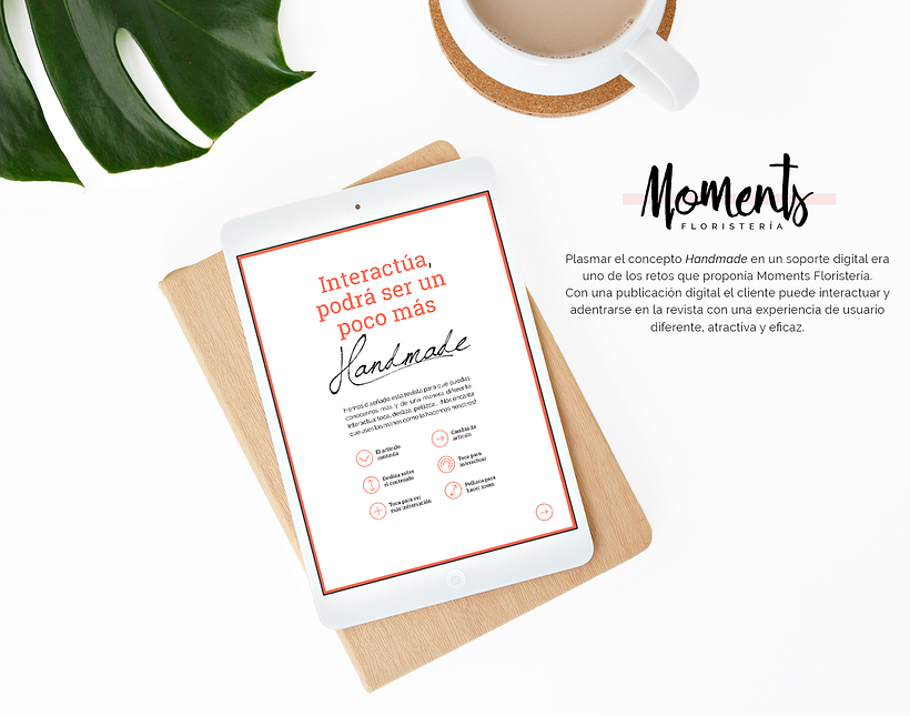 Publicación Interactiva - Moments Floristería 0