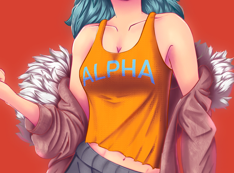  Female Character Portraits - Wolf Girl  6