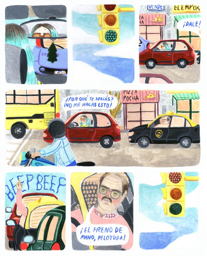 Amaxofobia - Cómic 2