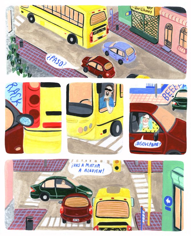 Amaxofobia - Cómic 3