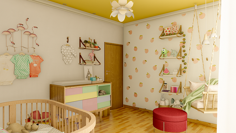 Meu projeto do curso: quarto de bebê 3