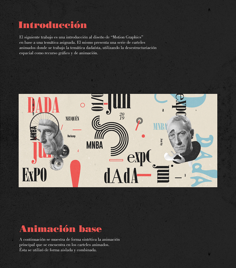 Motion Graphics - Dadaism Exposition 1