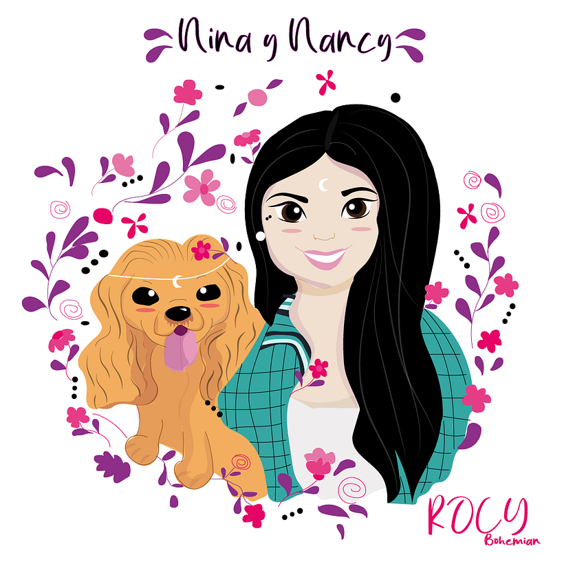 Con mi hermosa bebé y mi nuevo proyecto @Rocybohemian