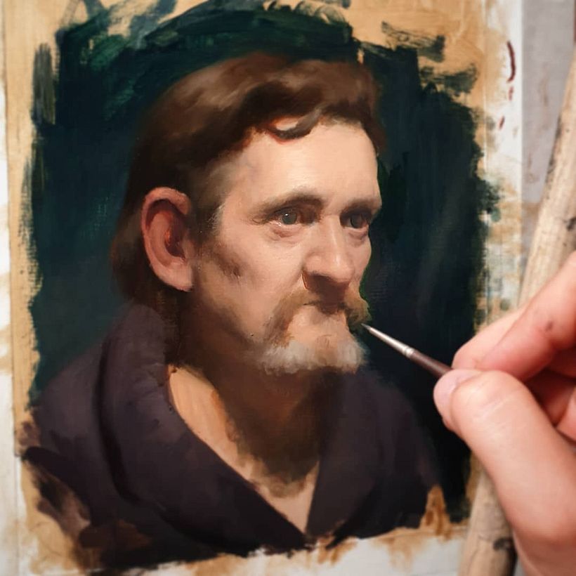 Pintura Retrato 17
