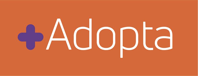 Logo programa +Adopta