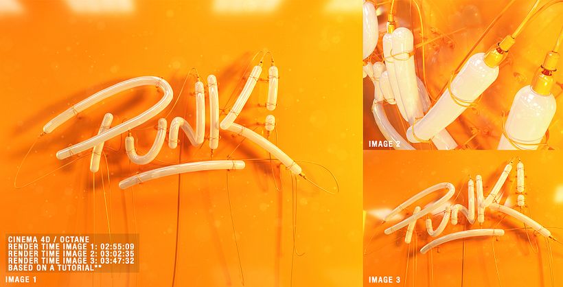 Mi Proyecto del curso: Lettering 3D: modelado y texturizado con Cinema 4D 0