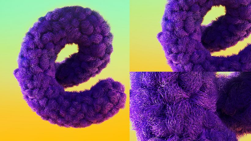 Mi Proyecto del curso: Lettering 3D: modelado y texturizado con Cinema 4D 2