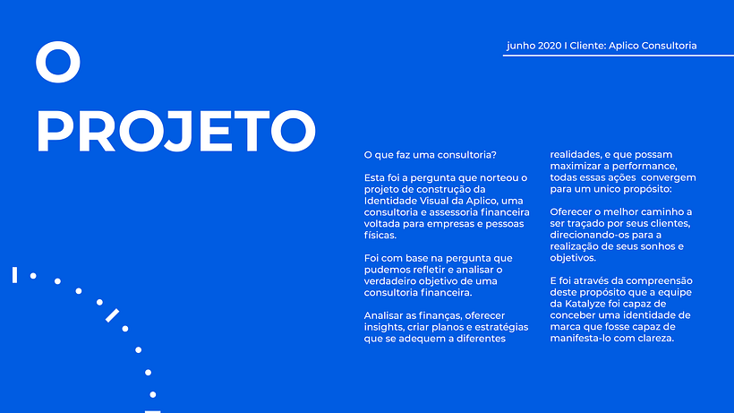 Meu projeto do curso: Design de logos: do conceito à apresentação - Aplico Consultoria 1