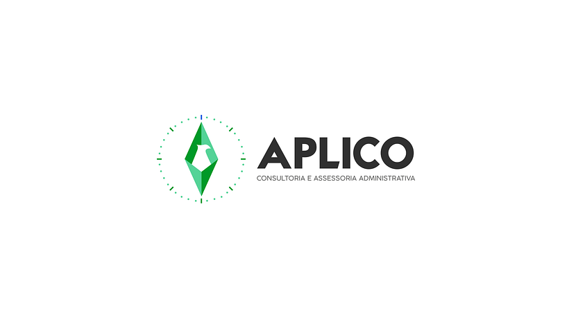 Projeto de logo e identidade visual desenvolvida para Aplico Consultoria