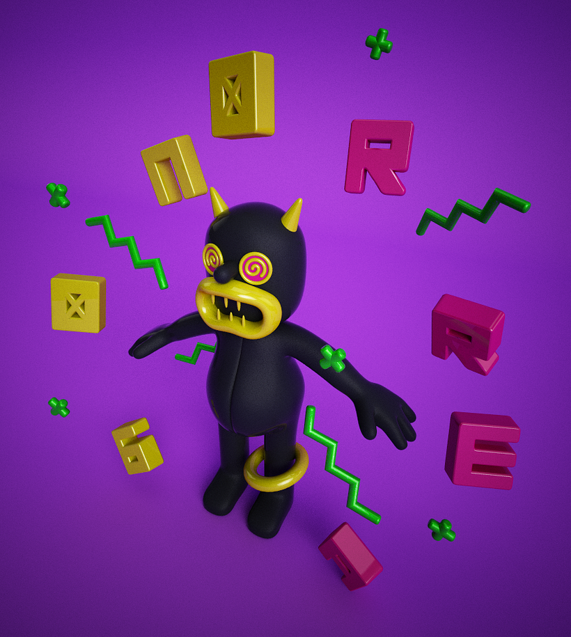 Proyecto final Cinema 4D @kezzu_art 1