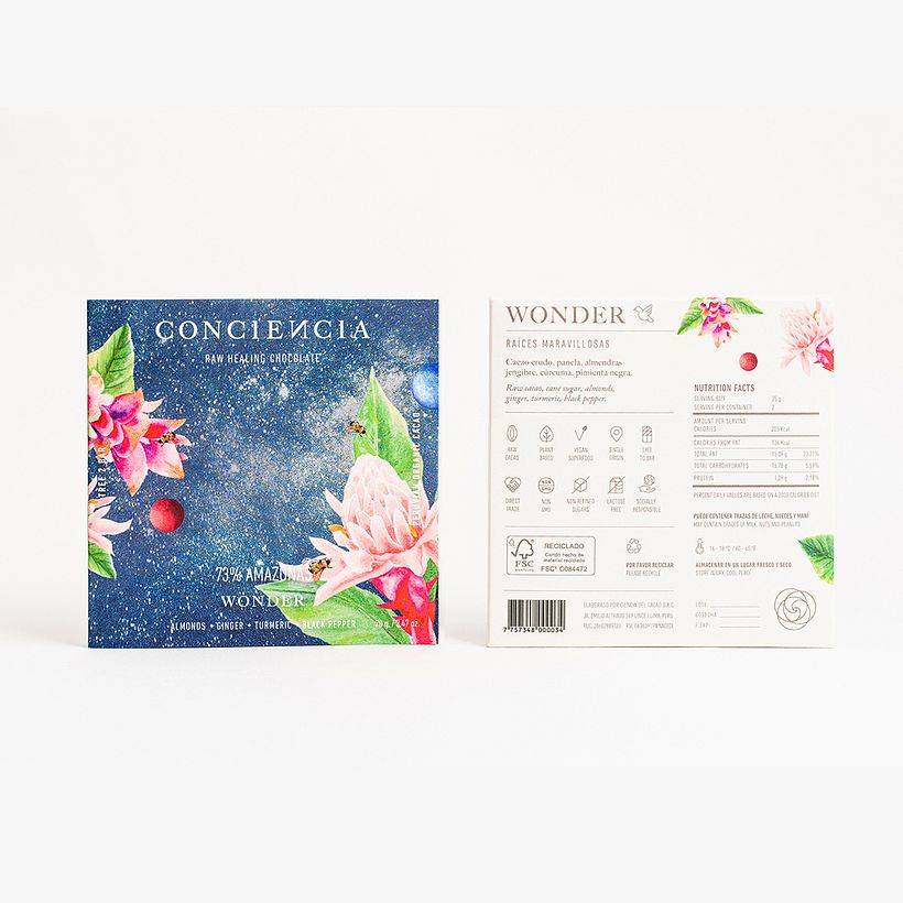 Conciencia - Raw Healing Chocolate - Branding & Identity