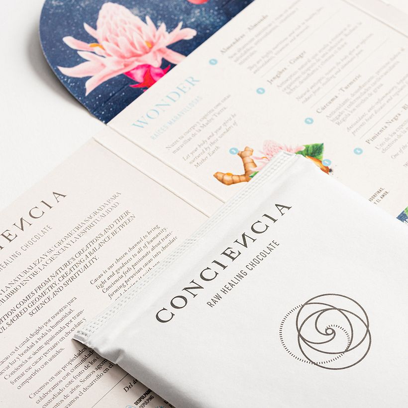 Conciencia - Raw Healing Chocolate - Branding & Identity
