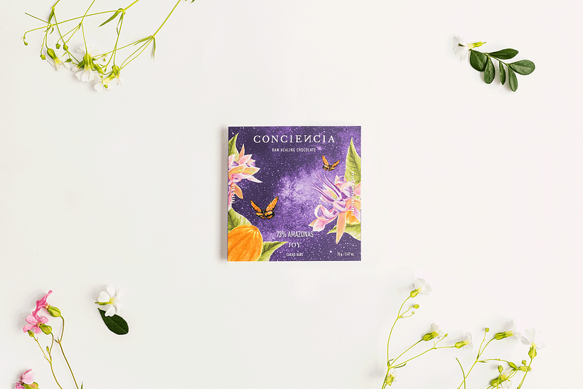 Conciencia - Raw Healing Chocolate - Branding & Identity