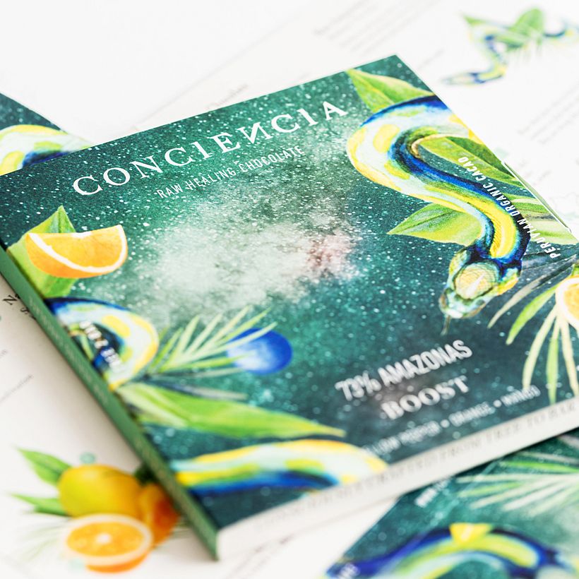 Conciencia - Raw Healing Chocolate - Branding & Identity