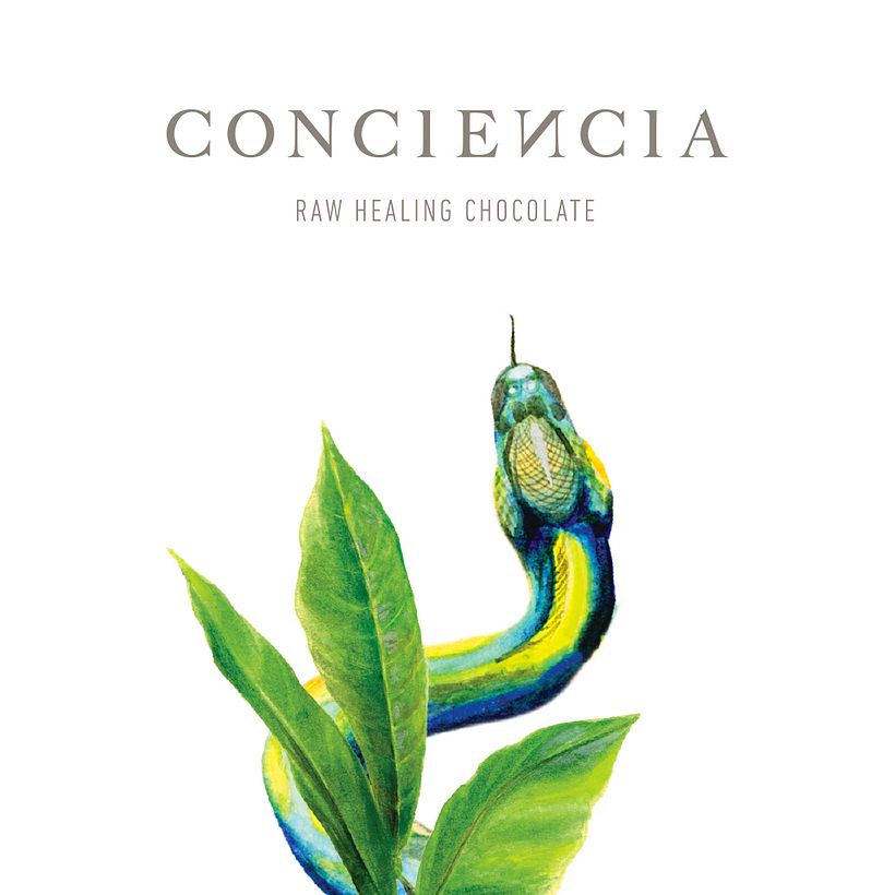 Conciencia - Raw Healing Chocolate - Branding & Identity