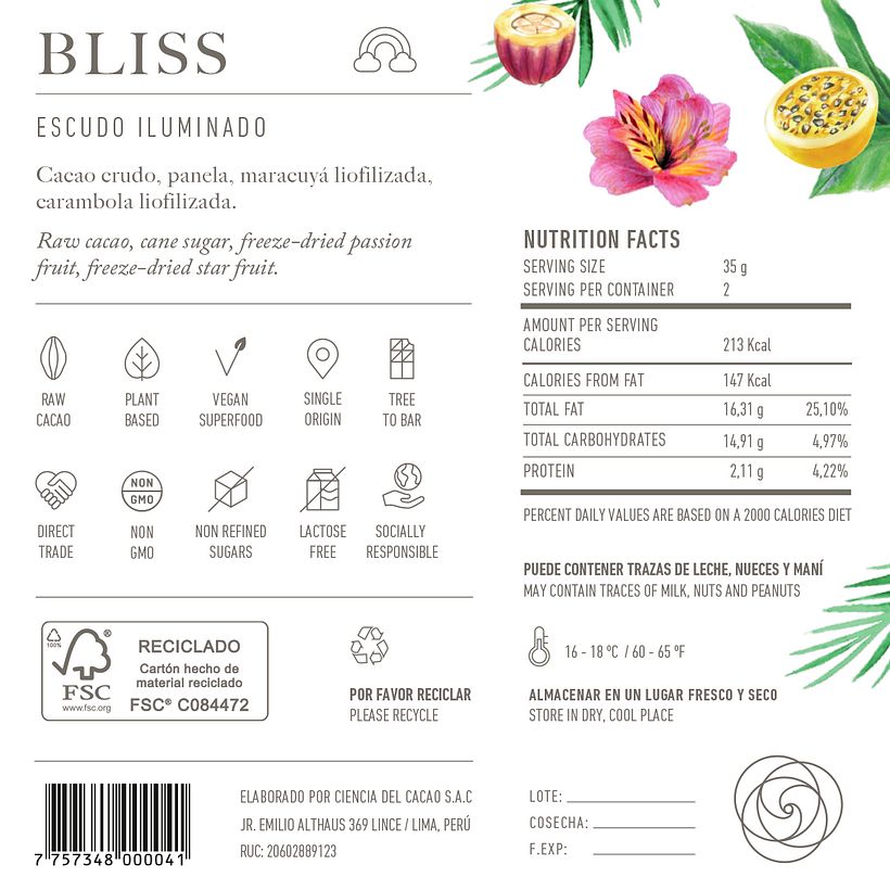 Conciencia - Raw Healing Chocolate - Branding & Identity