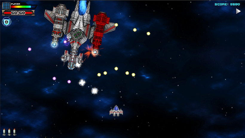 Mi Proyecto del curso: Desarrollo de videojuegos shoot ’em up 2D con Unity 3