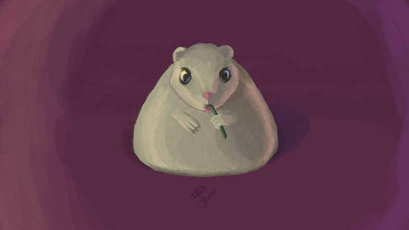 Meu projeto do curso: Pintura digital de personagens: ilustre com luz e cor -1