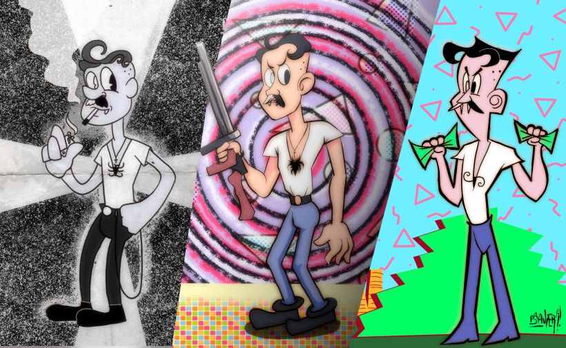 Mi Proyecto del curso: Diseño de personajes retro para animación 1