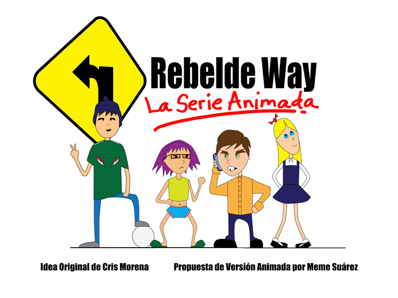 "Rebelde Way - La Serie Animada" -1