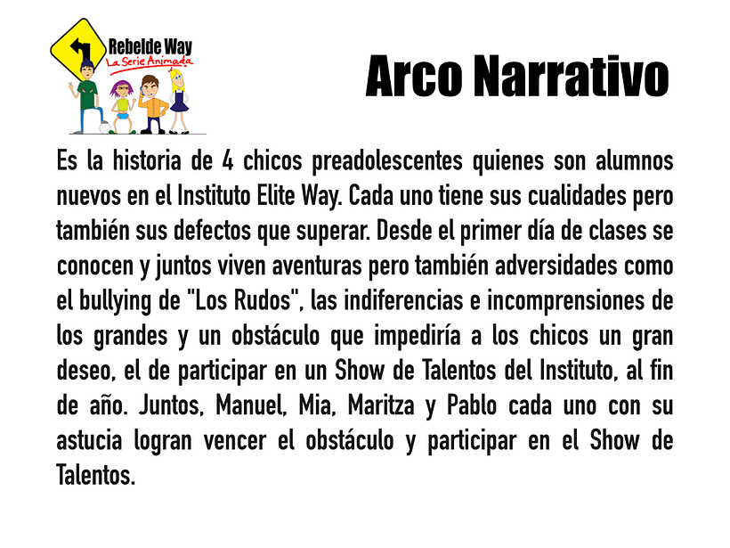 "Rebelde Way - La Serie Animada" 1
