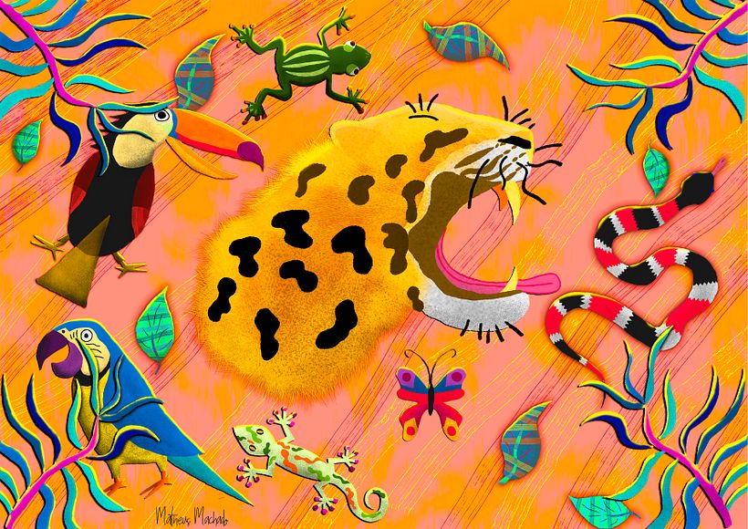 My project in Flat Illustration with Photoshop course 0