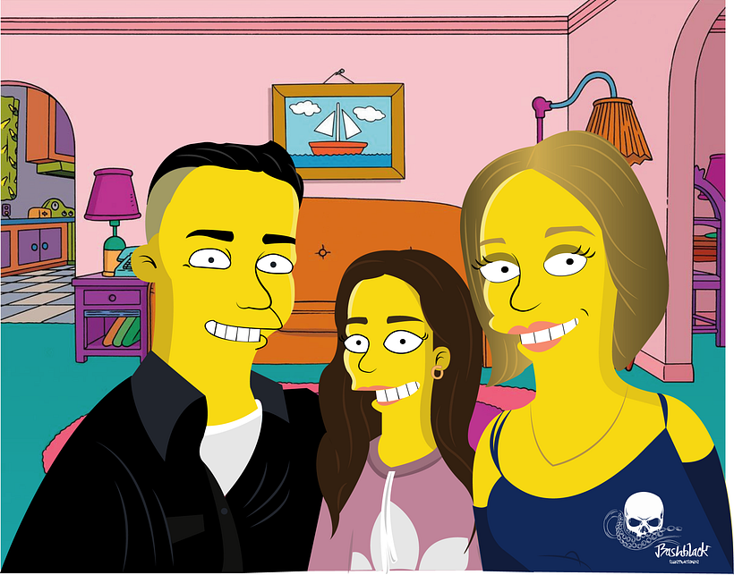 ILUSTRACIÓN_Simpsonizados 1