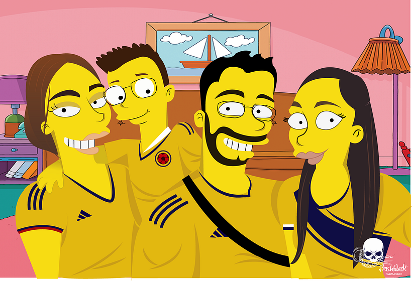 ILUSTRACIÓN_Simpsonizados 3