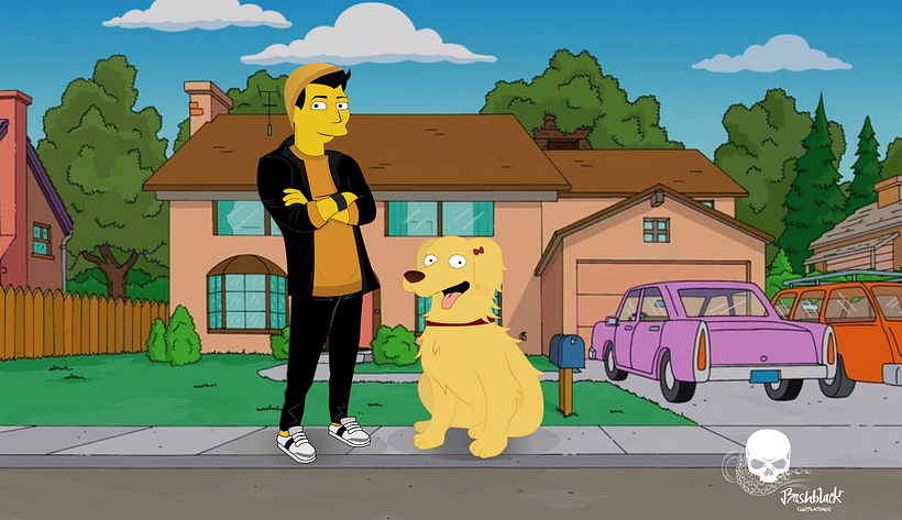 ILUSTRACIÓN_Simpsonizados 4