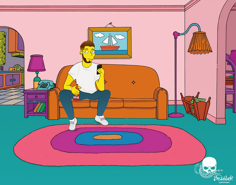 ILUSTRACIÓN_Simpsonizados 4