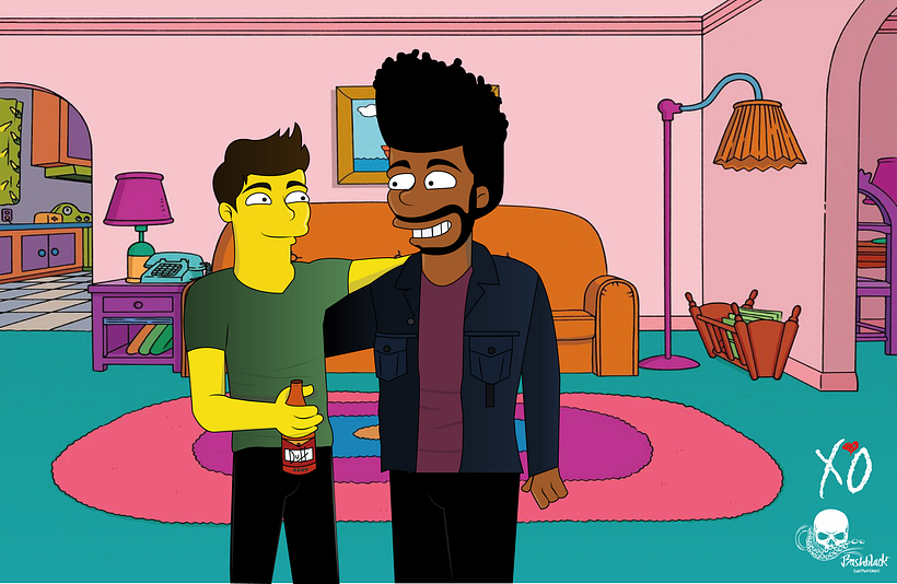 ILUSTRACIÓN_Simpsonizados 5
