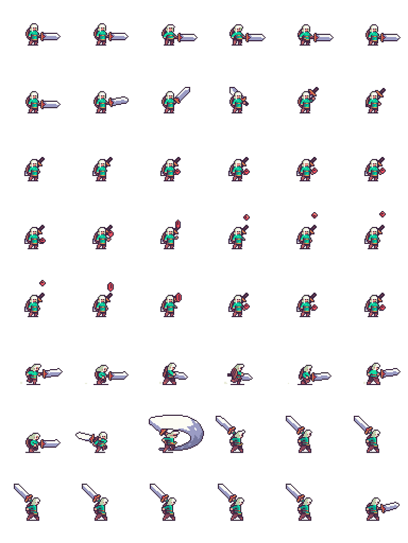 Sprite Sheet Personaje