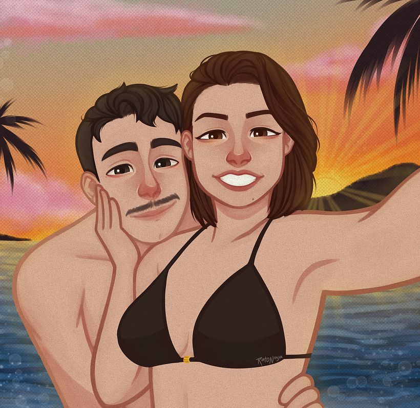 Comissão feita no Instagram                          aplicativo usado: medibang paint pro