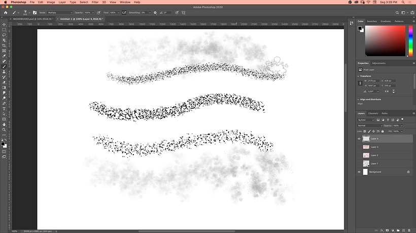 Tutorial Photoshop: brushes digitais para ilustração flat 12